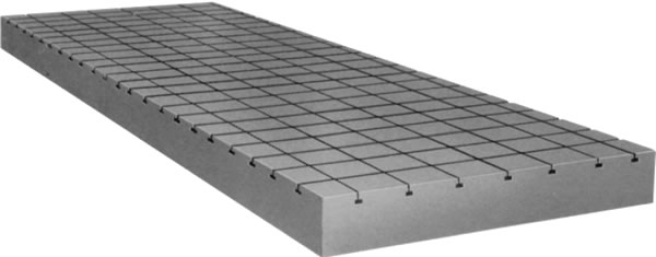 Surface Plate with Groove