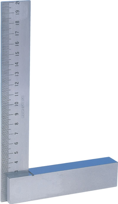 大西測定 平型スコヤ 1級 焼入 JIS1級呼び寸法:125mm 148B-125L1H