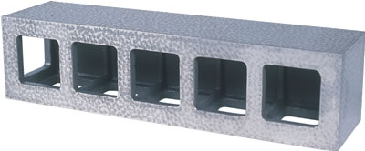 鋳鉄製 長方形（長桝）ブロック | 株式会社大菱計器製作所