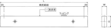 초정밀석 스트레이트 기준기